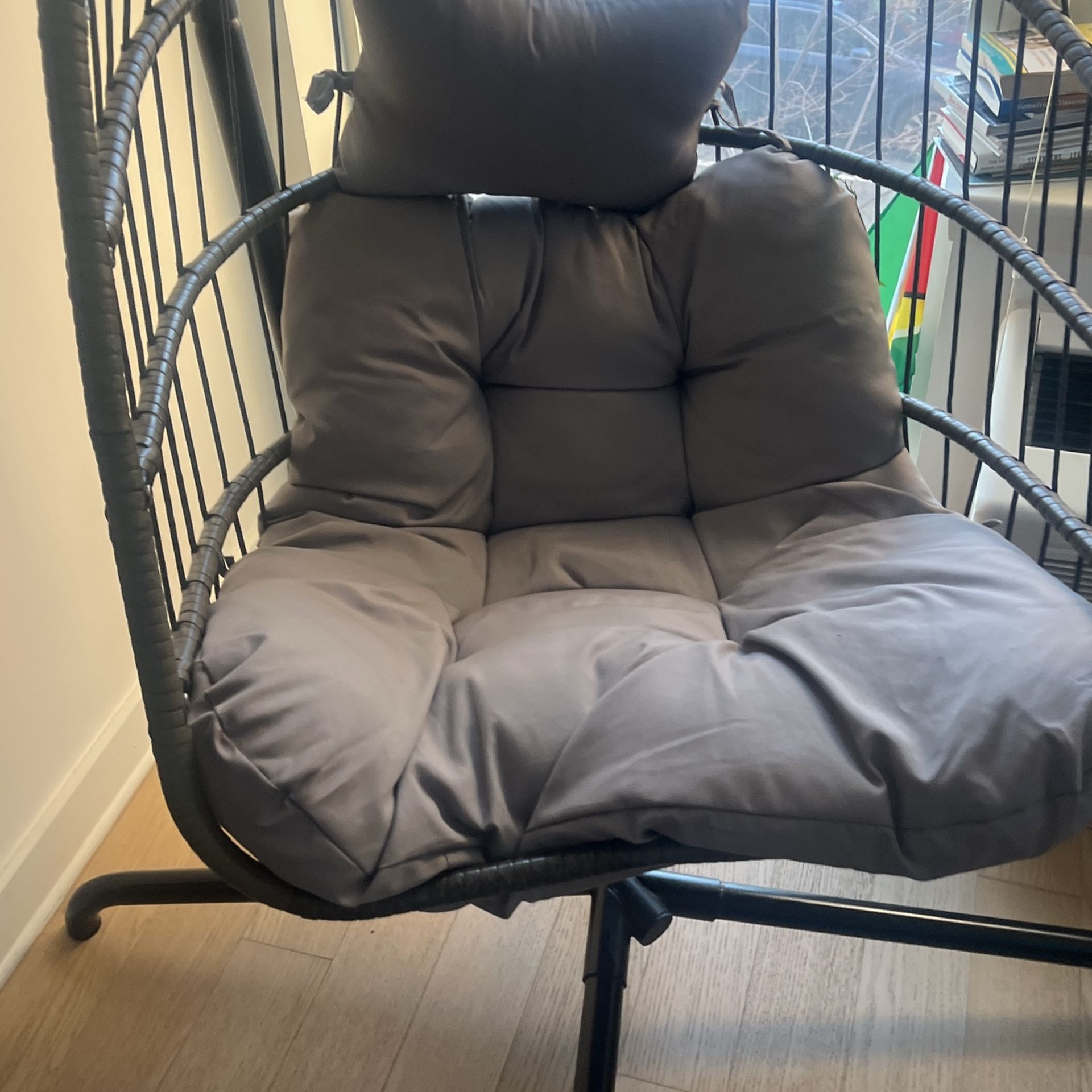 Hanging Chair And Standing Pod