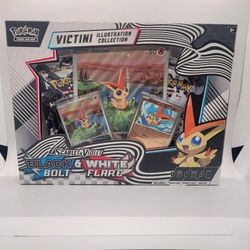 Pokemon Cards Victini Illustration Collection Box
