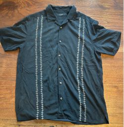 Axis LA 100% Silk Shirt Men's Large