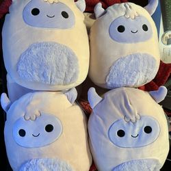 Squishmallows Ronalda The Yeti Pink and Purple