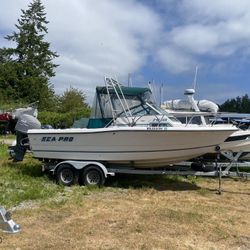21” SeaPro WA Fishing Boat