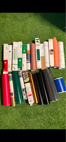 Cricut vinyl tools and vinyl