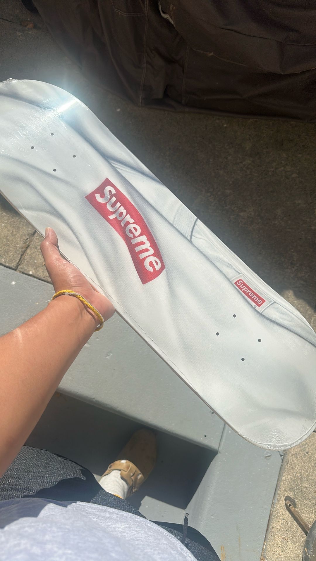 Supreme Box Logo T-Shirt Skateboard Deck