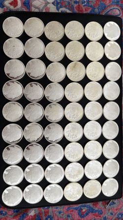 1 Ounce Silver Rounds