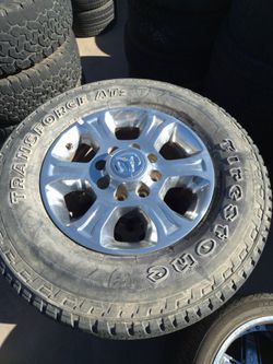 Dodge Ram 2500 18" Alloy Wheels & Tire - Set
