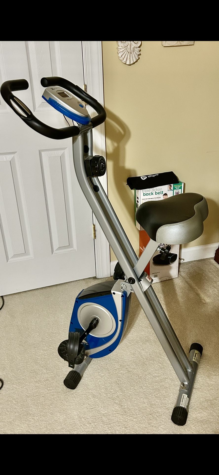 Xterra Fitness Folding Exercise Bike