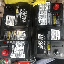 (BRAND NEW) Super Start Platinum AGM Car Batteries – 94R/H7 (94RPLT) – 800 CCA