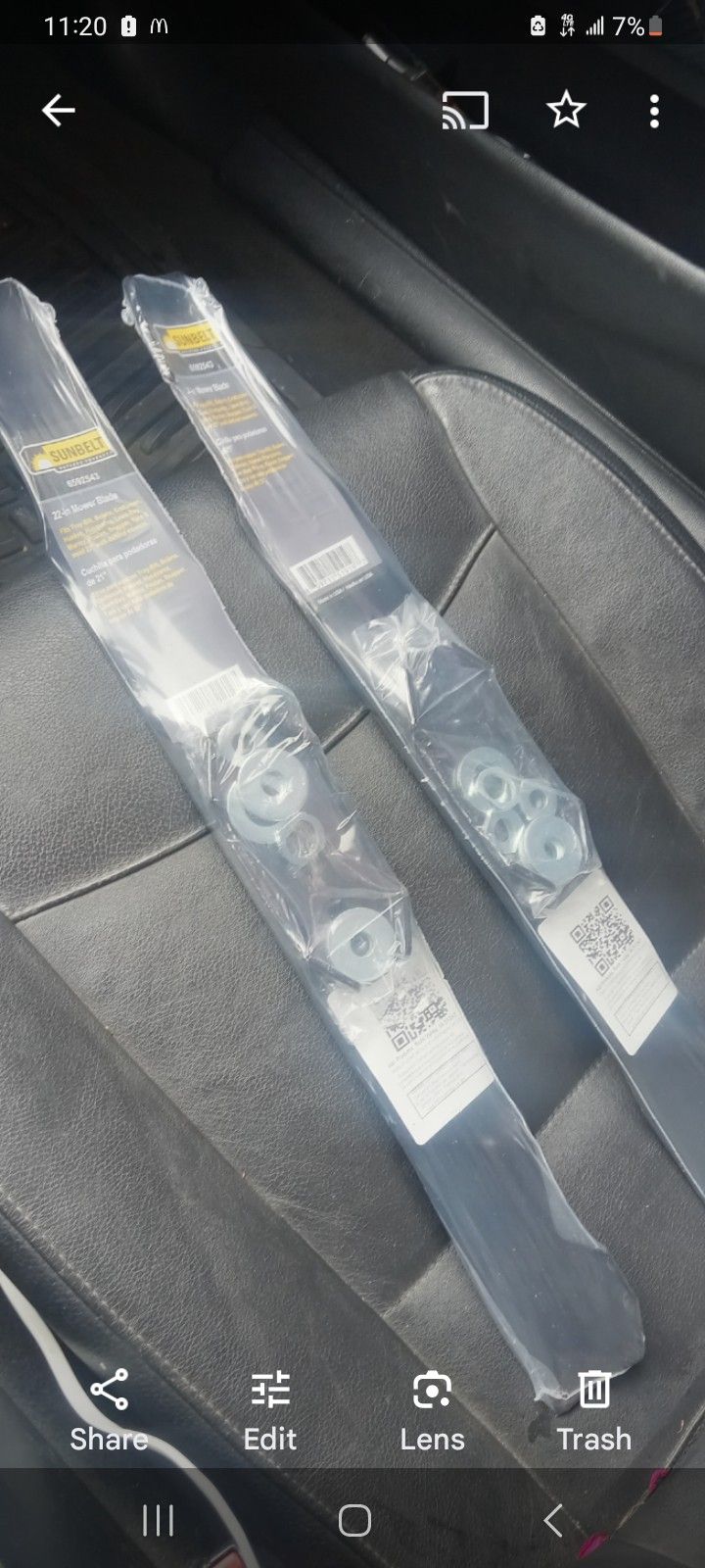 Sunbelt 22' Mower Blades