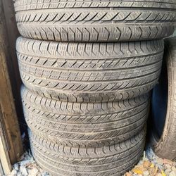 4 Used 205-55-17 Mount And Balance Included