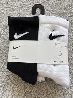 Nike Socks For Toddler 6 Pk Size 7c-10c