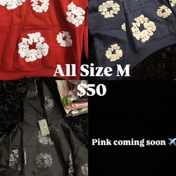 Deniem Tear Hoodie 