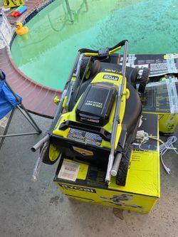 Ryobi 18 V lawnmower tool only please read description
