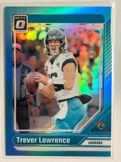 Trevor Lawrence Donruss Optic Holo Trading Card