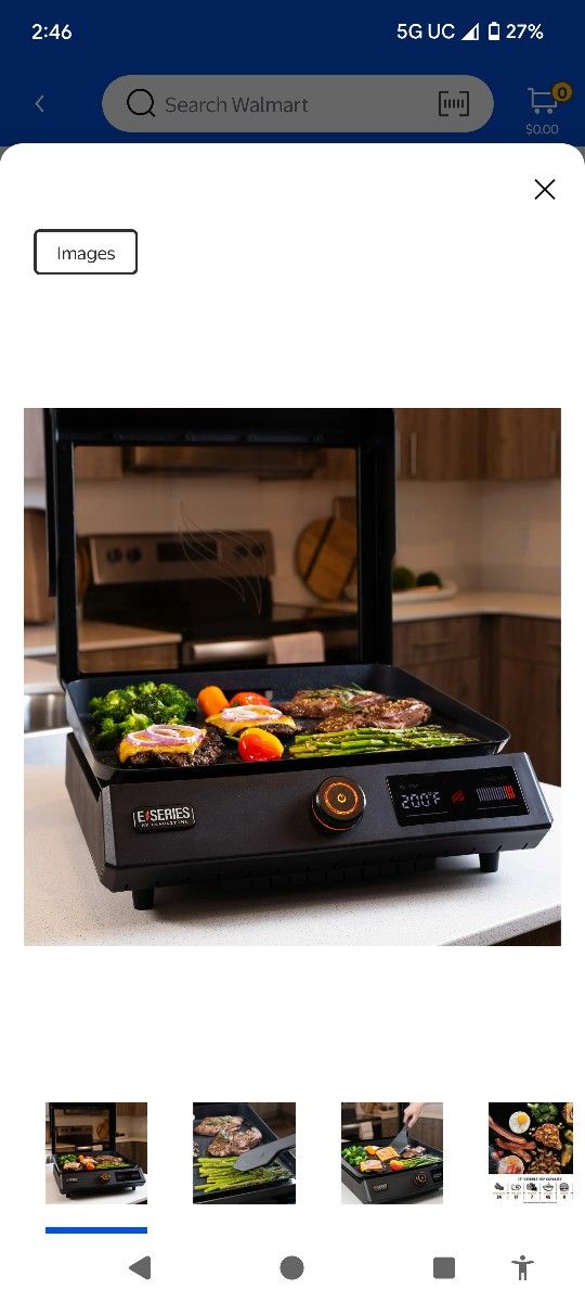17" ELECTRIC TABLE TOP BLACKSTONE GRIDDLE