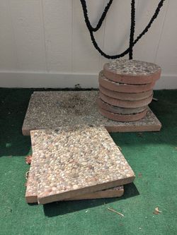 Garden stepping stones