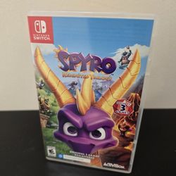 Nintendo Switch - Spyro Reignited Trilogy "CASE ONLY" 