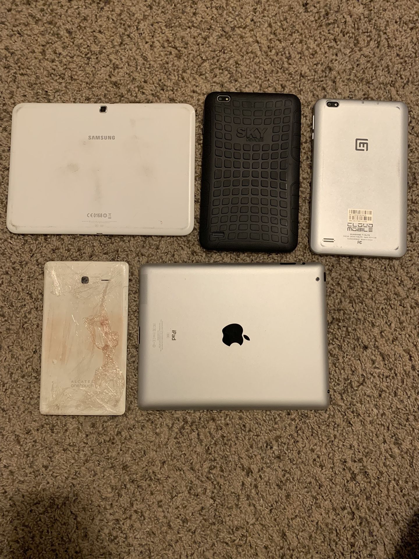 iPad/Samsung Tablets