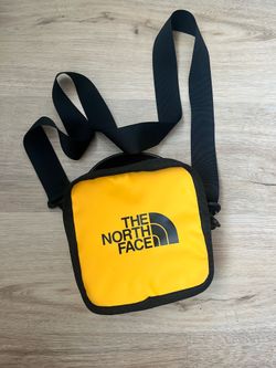Yellow The North Face belt bag