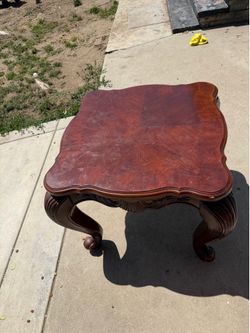 Wooden Table square all wooden