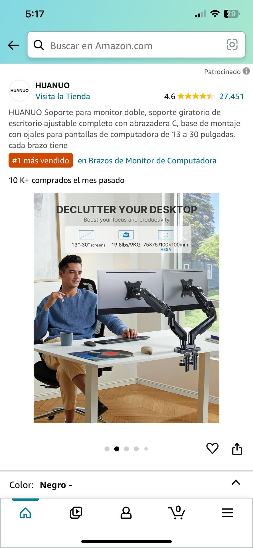 Dual Monitor Support