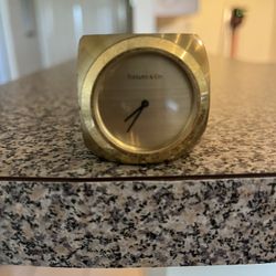 Tiffany dice clock