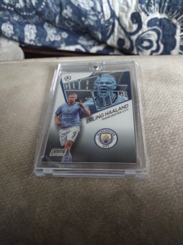 ERLING HAALAND 2022-23 Stadium Club Chrome UEFA #92 Manchester City EUR