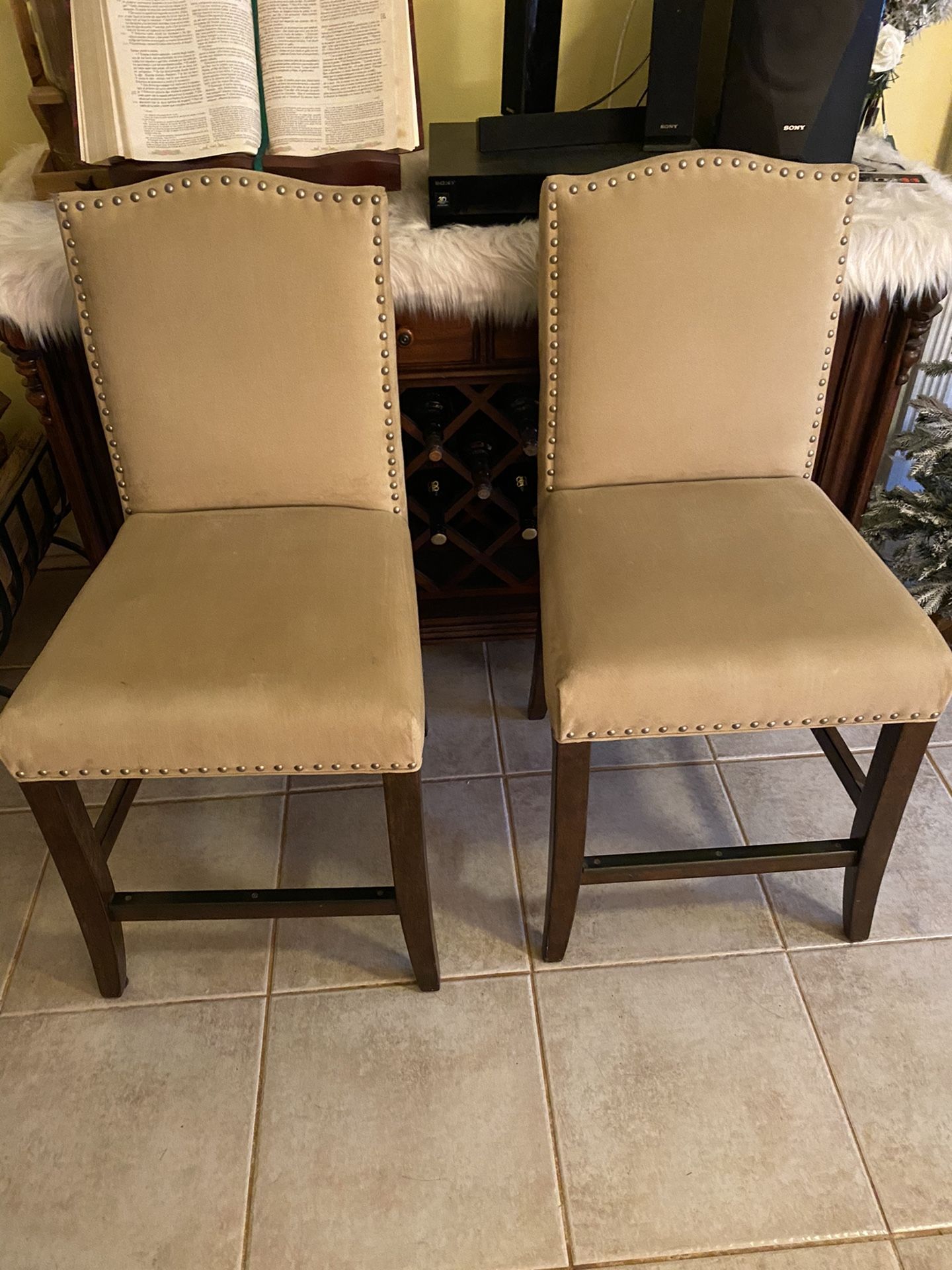 Pottery Barn counter height stools for Sale in Douglasville, GA OfferUp