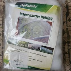 NWT AgFabric 10'x20' White Insect Barrier Netting