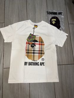 By Bathing Ape X Burberry White tee