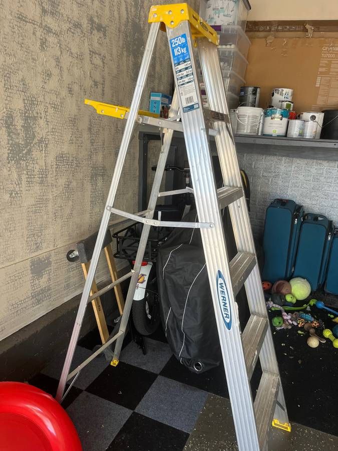 Werner 6 Ft Aluminum Step Ladder