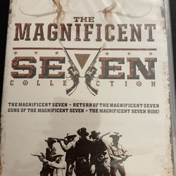 THE MAGNIFICENT SEVEN COLLECTION (DVD) NEW 4- MOVIE COLLECTION