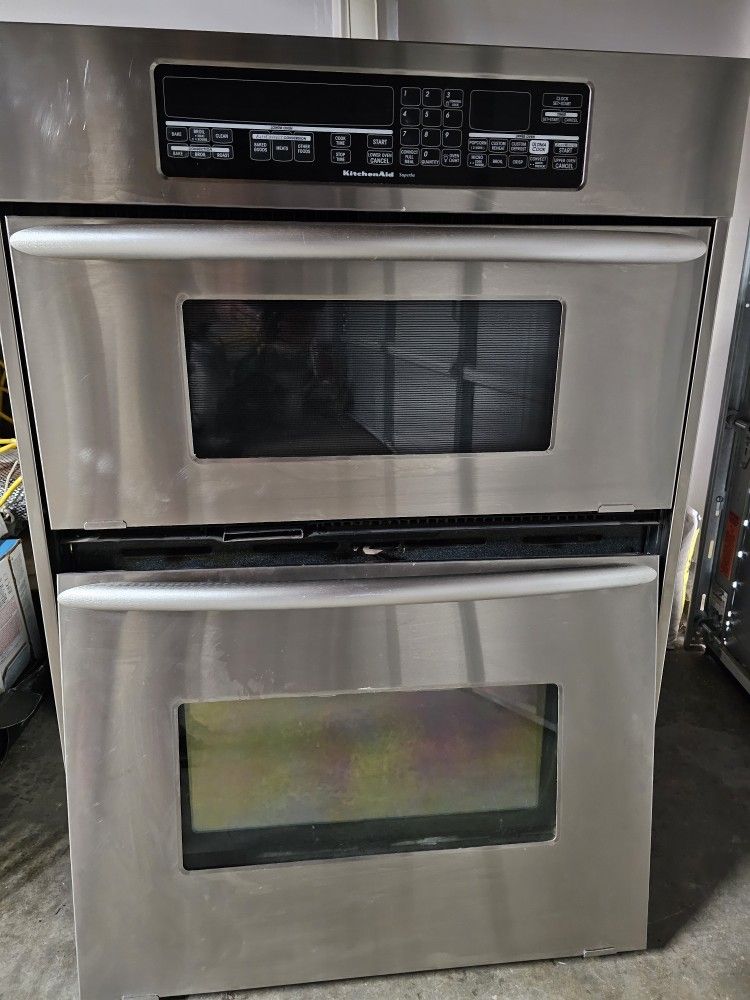 **free**Kitchenaid 30" Oven/microwave Combo