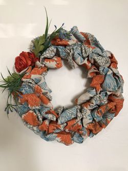 Custom Made Burlap Wreath