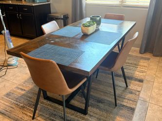 Dining Table with 4 Chairs