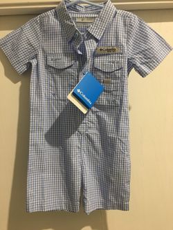 “Columbia “ baby Romper