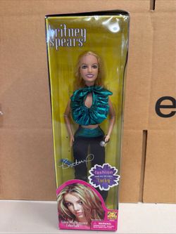Play Along Britney Spears Doll LUCKY Outfit Video Performance Collection NIB