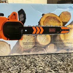 BLACK+DECKER
14 in. 8 AMP Corded Electric Rear Handle Chainsaw with Automatic Oiler

$60