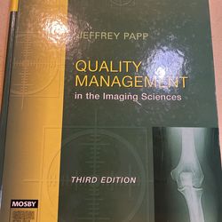 Papp’s Quality Management in the imaging services