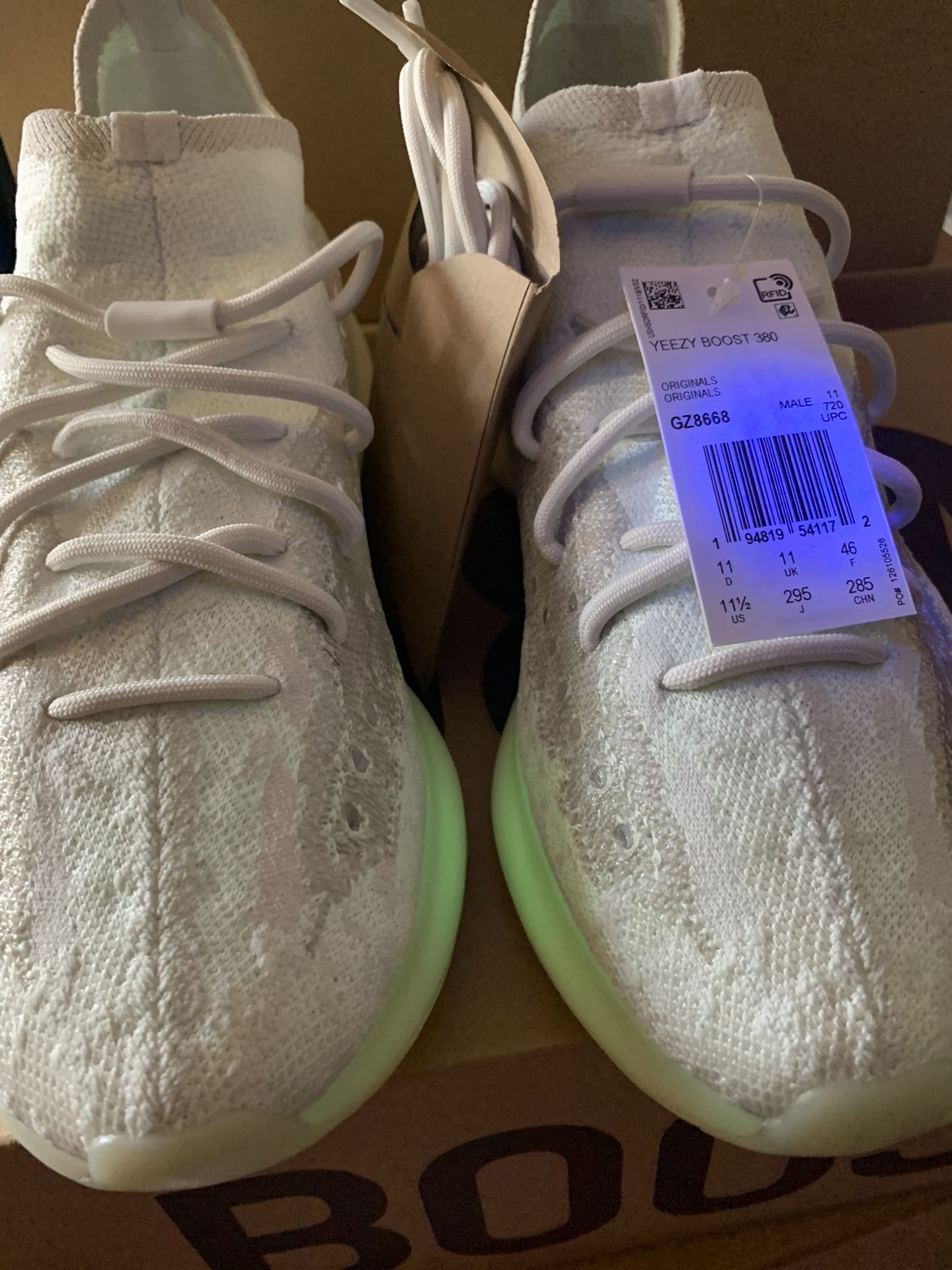 Yeezy Boost 380 Calcite Glow Size Men