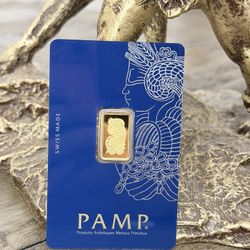 2.5gr Pamp Gold Bar