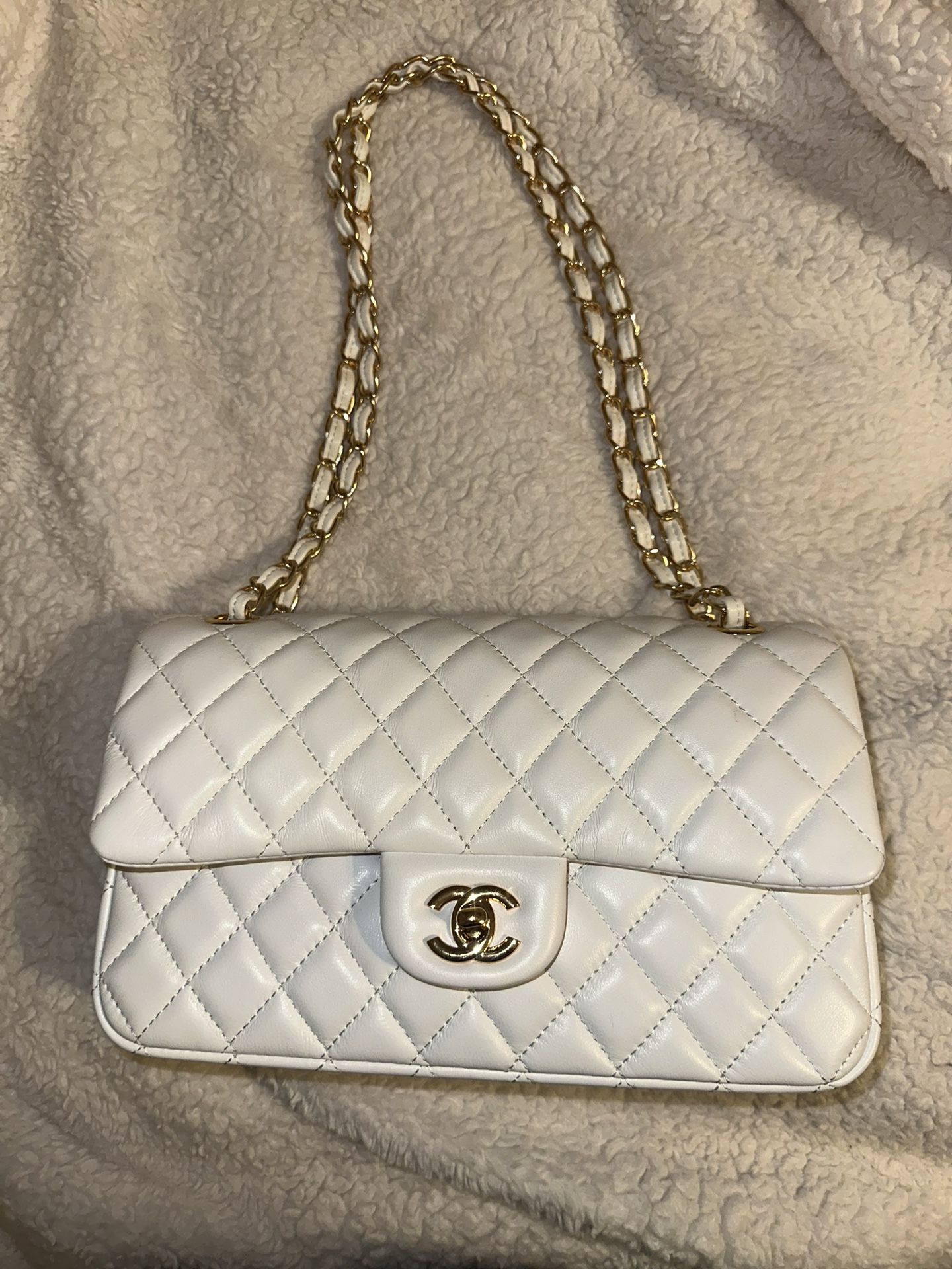 Chanel White Bag 