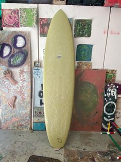 Resin Services Mid length single fin