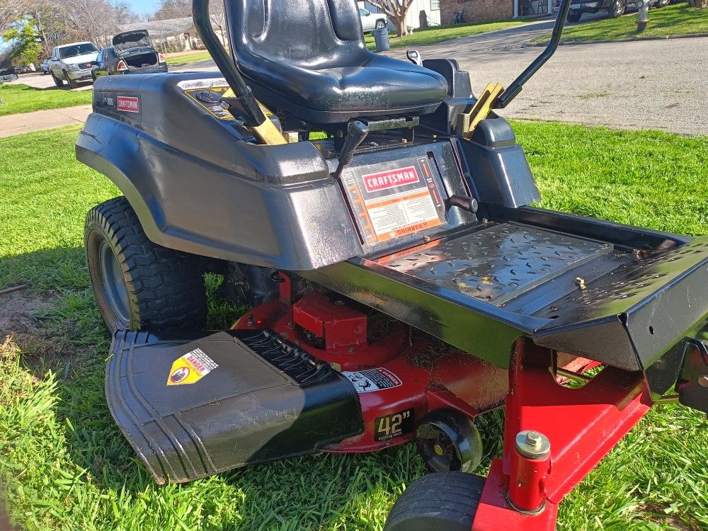 Craftsman 7000 Zero Turn Mower for Sale in Fort Worth, TX OfferUp