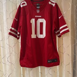*SAN FRANSISCO 49er JERSEY LARGE*