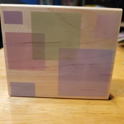 Rubber Stamp Overlapping Geometrics Hero Arts