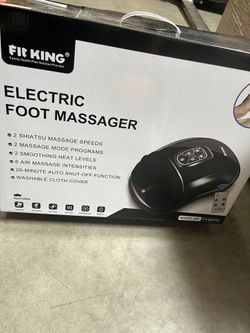FIT KING Premium Shiatsu Foot Massager with Soothing Heat