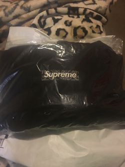 Supreme bandana box logo hoodie large +sticker