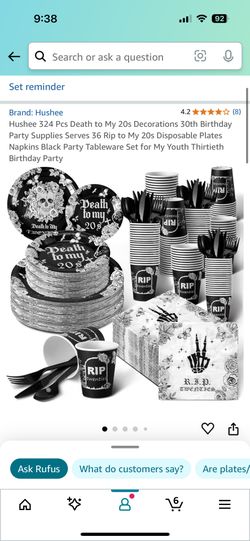 Death To 20S Birthday Party