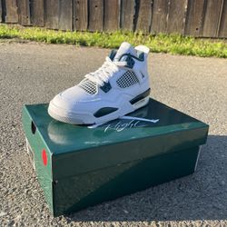 5.5y jordan 4 oxidized green