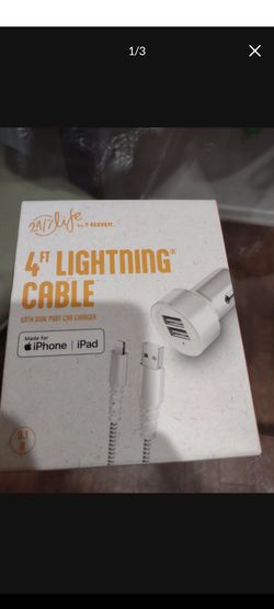 New 4ft Lightning Cable
